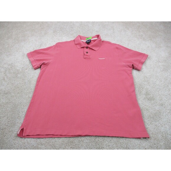 Patagonia Other - Patagonia Belwe Pique Polo Shirt Men Extra Large XL Pink Organic Cotton Golf